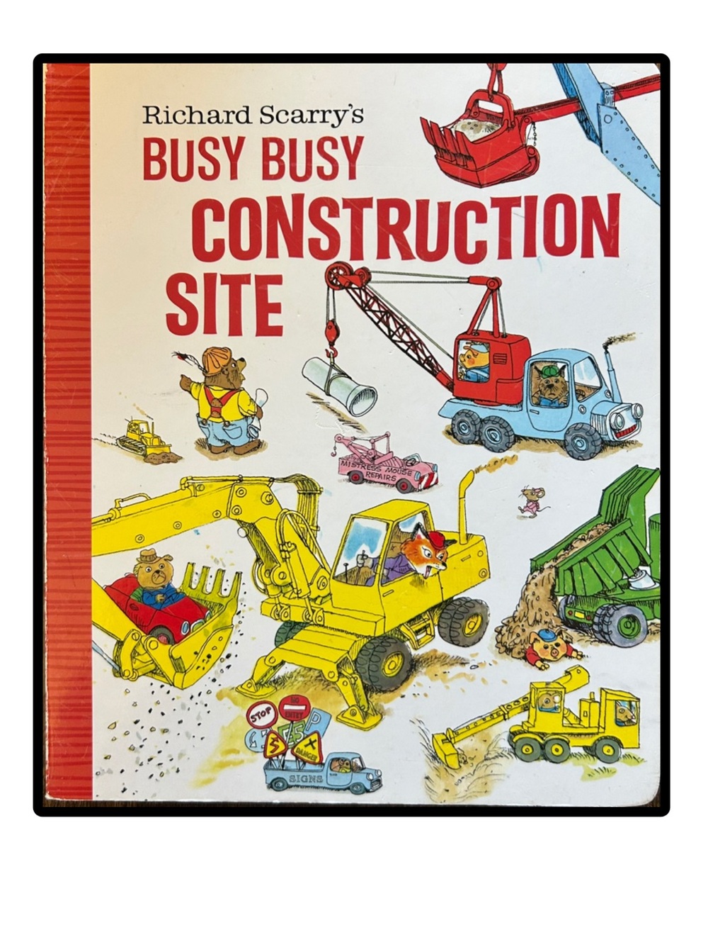 Richard Scarry’s Busy Busy Construction Site Classic Board Book